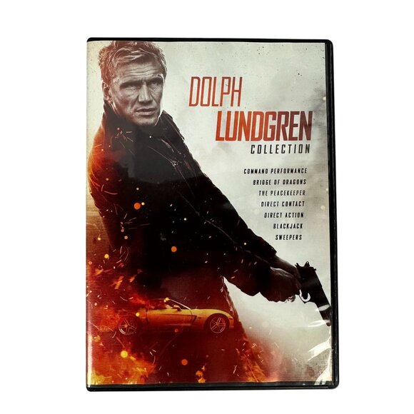 Dolph Lundgren Collection 7 Film Set DVD 2018 Action Echo Bridge Multimovie - Picture 1 of 8